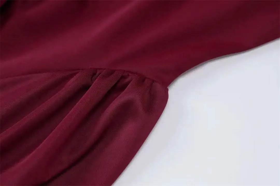 Women Waist Wrap Line Pleated Dress Halter Mini Summer Neck Backless Nightclub Sexy Party Dress