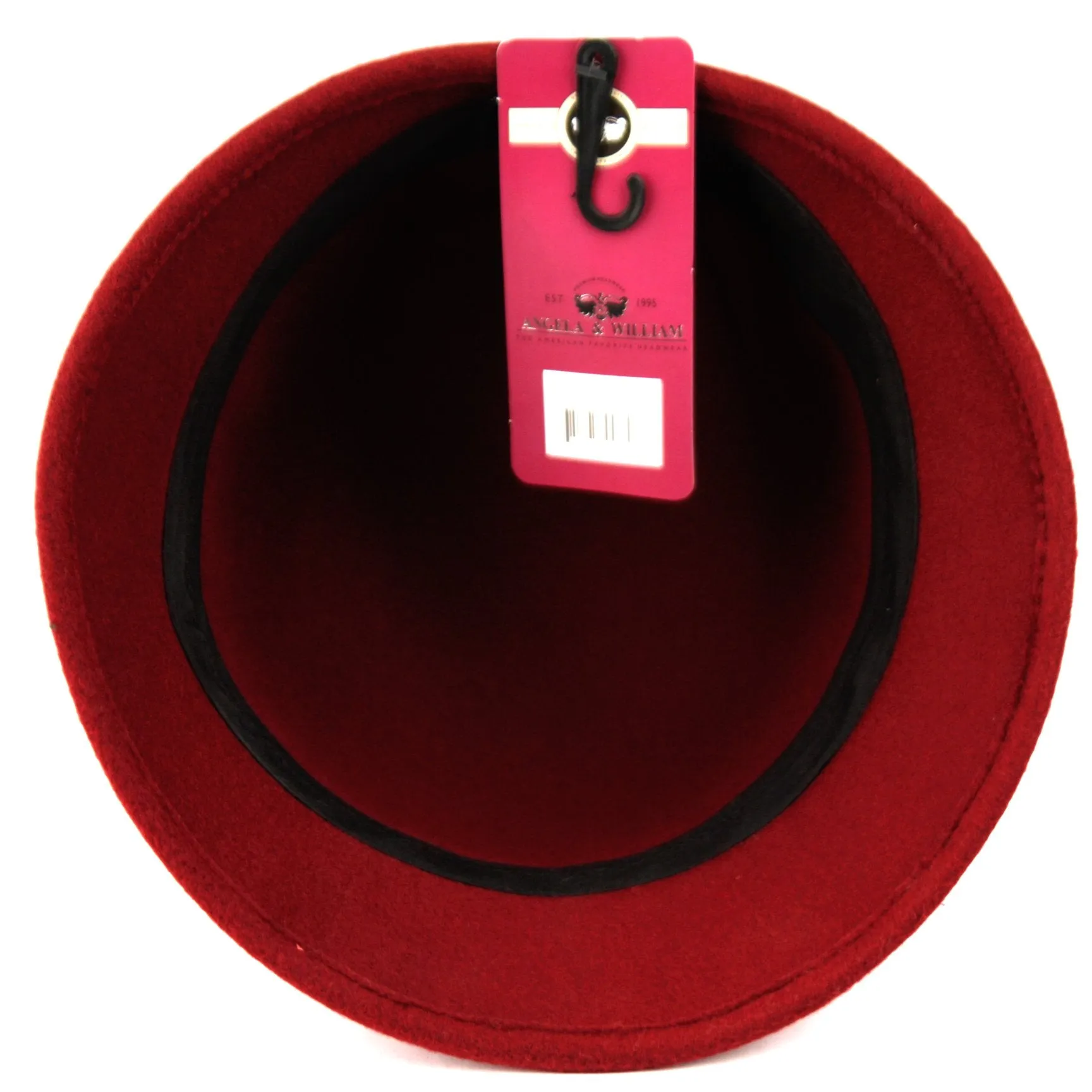 Women's 1920s Vintage Wool Felt Cloche Bucket Bowler Hat Winter