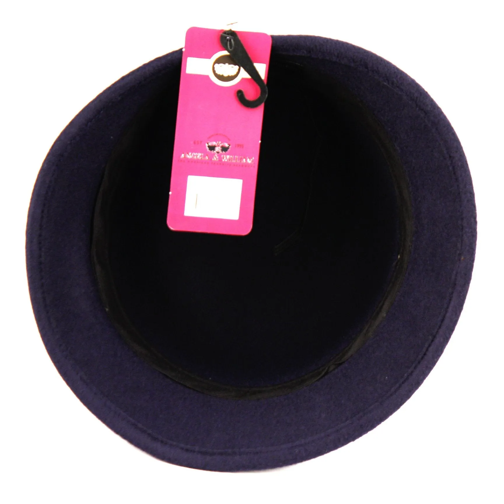 Women's 1920s Vintage Wool Felt Cloche Bucket Bowler Hat Winter