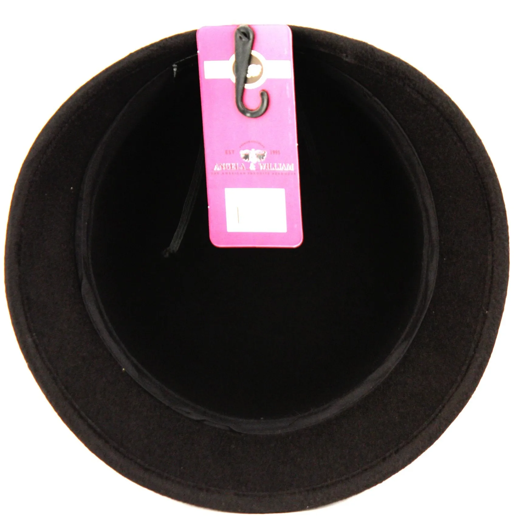 Women's 1920s Vintage Wool Felt Cloche Bucket Bowler Hat Winter