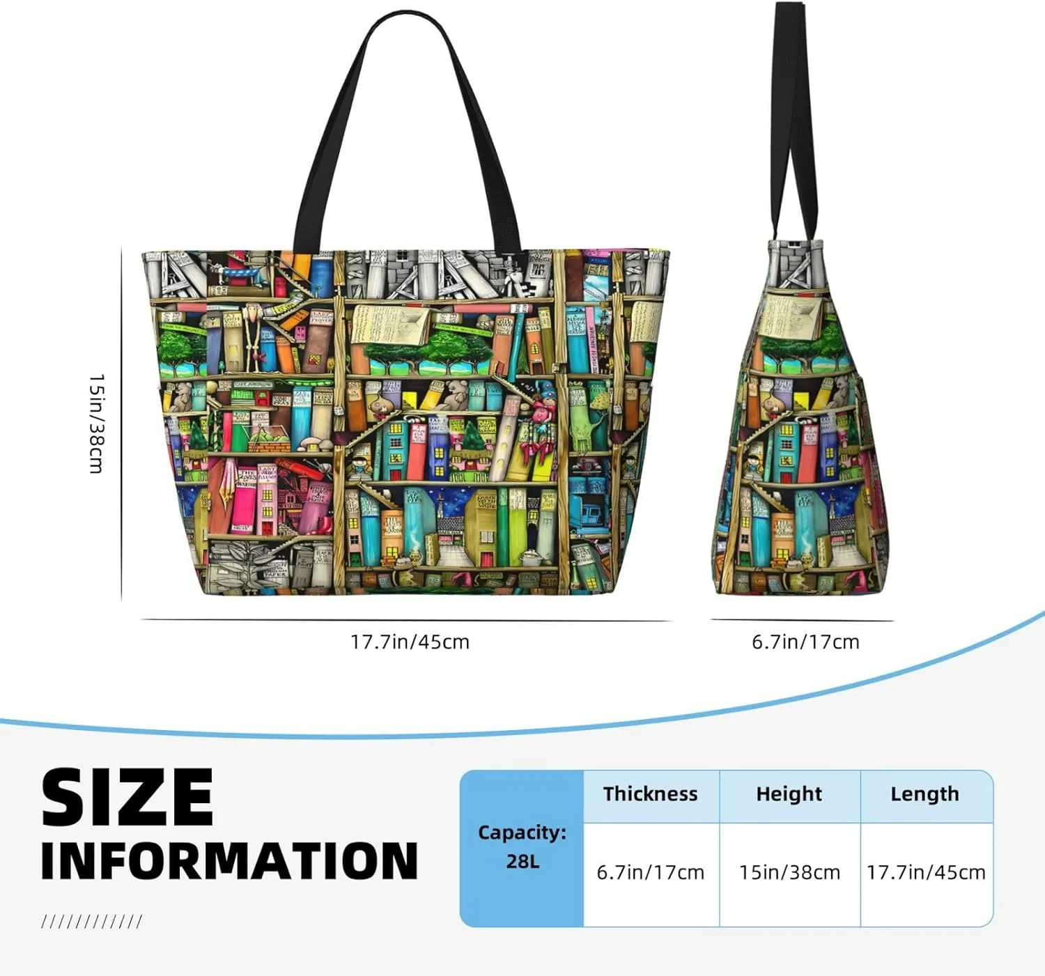 Women's Beach Travel Bags Large Waterproof Tote Bag with Pockets Sandproof Handbag for Beach Gym Vacation