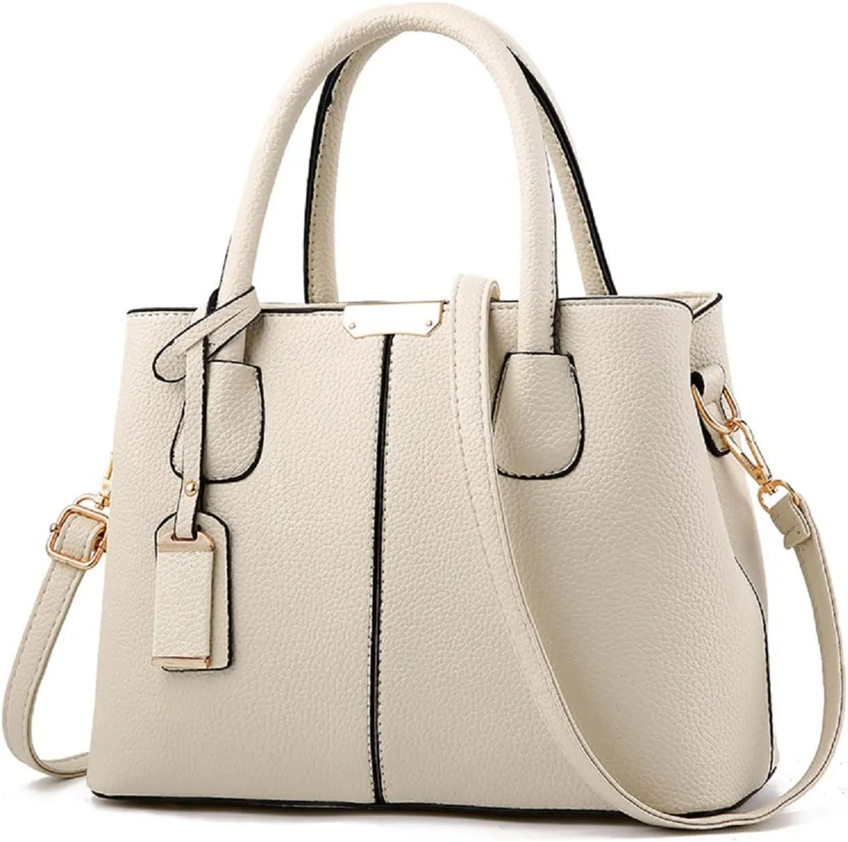 Womens Handbags and Purses Fashion Top Handle Satchel Tote PU Leather Shoulder Bags