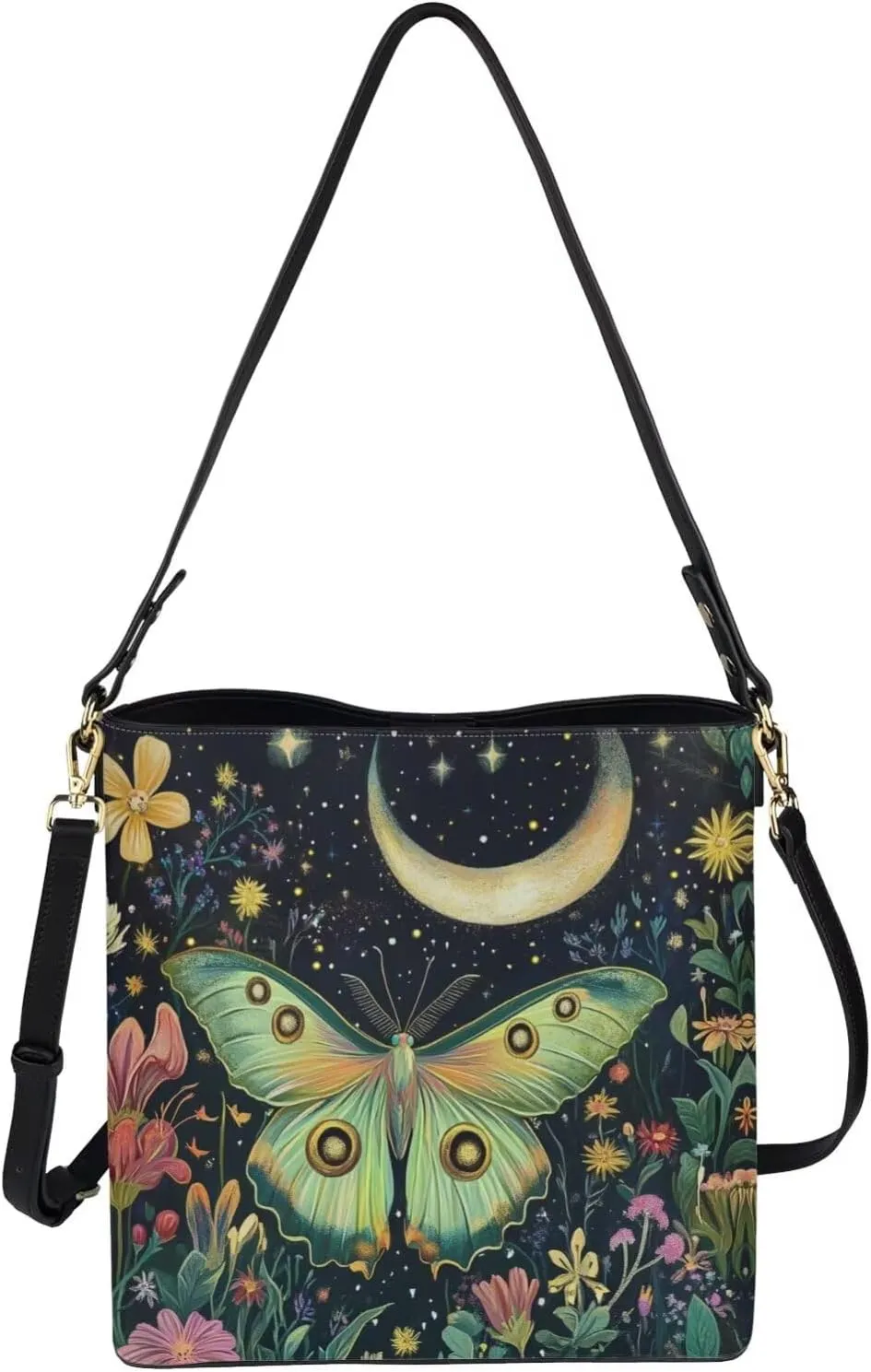 Women's Leather Handbags Designer Tote Purse Bucket Bags Oversized Large Shoulder Bag with Handle Pockets