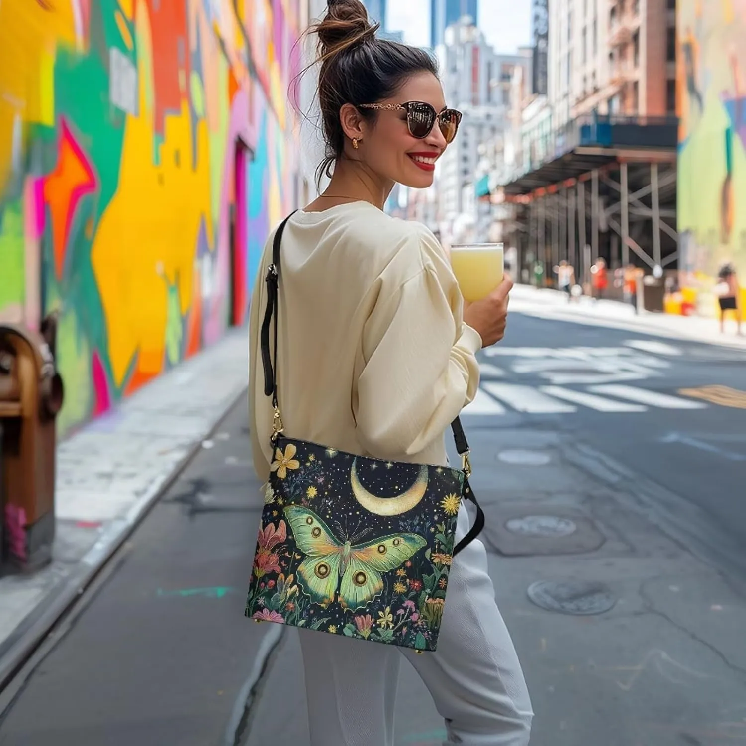 Women's Leather Handbags Designer Tote Purse Bucket Bags Oversized Large Shoulder Bag with Handle Pockets