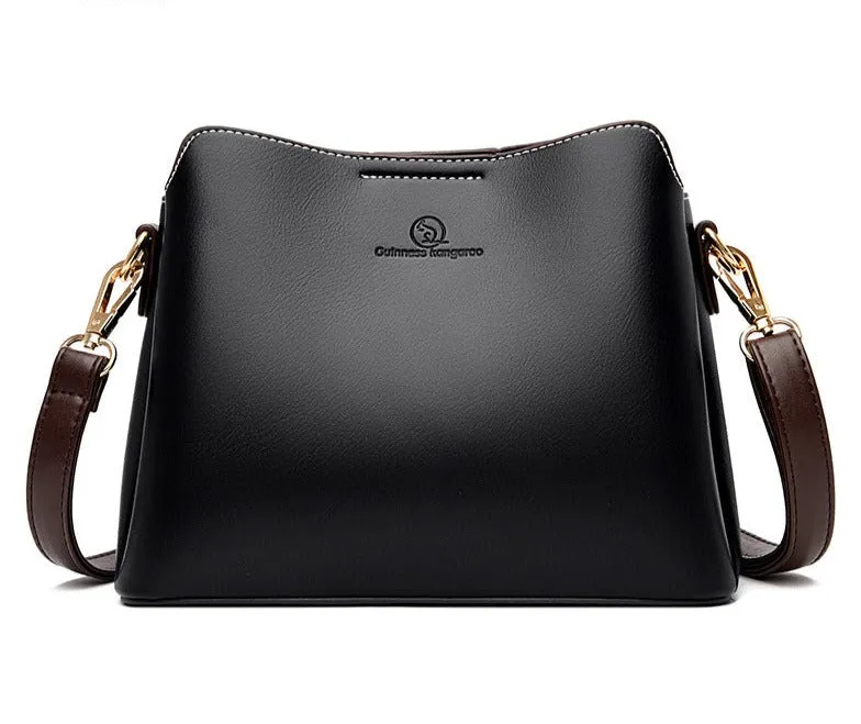 Women's Leather High-End Bucket Bags (In Stock)