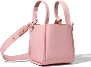 Women's PU Leather Bucket Bag - Lightweight Handbag with Detachable Strap for Work, Travel, and Daily Use