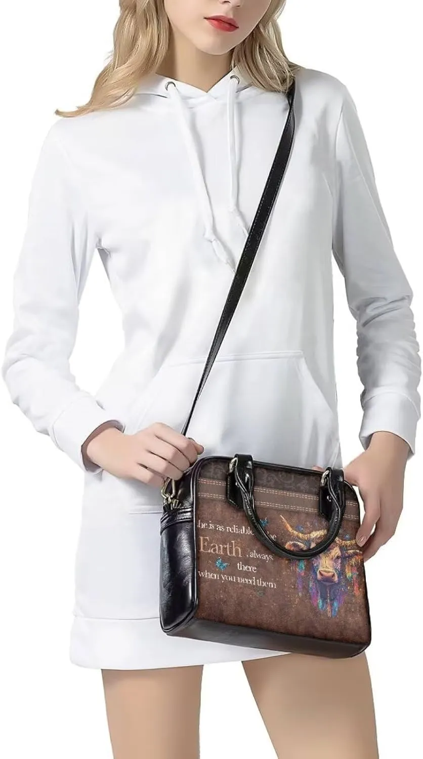 Womens Purses and Handbags Waterproof Satchel Handbag Top Handle Satchel Non Slip Shoulder Bags for Shopping