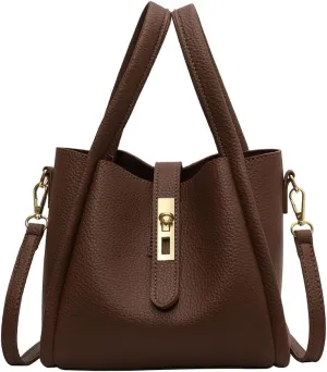 YFGBCX Bucket Bag for Women, Small Bucket Tote Bag Trendy Shoulder Vintage Hobo Bag Crossbody Bag for Work Travel