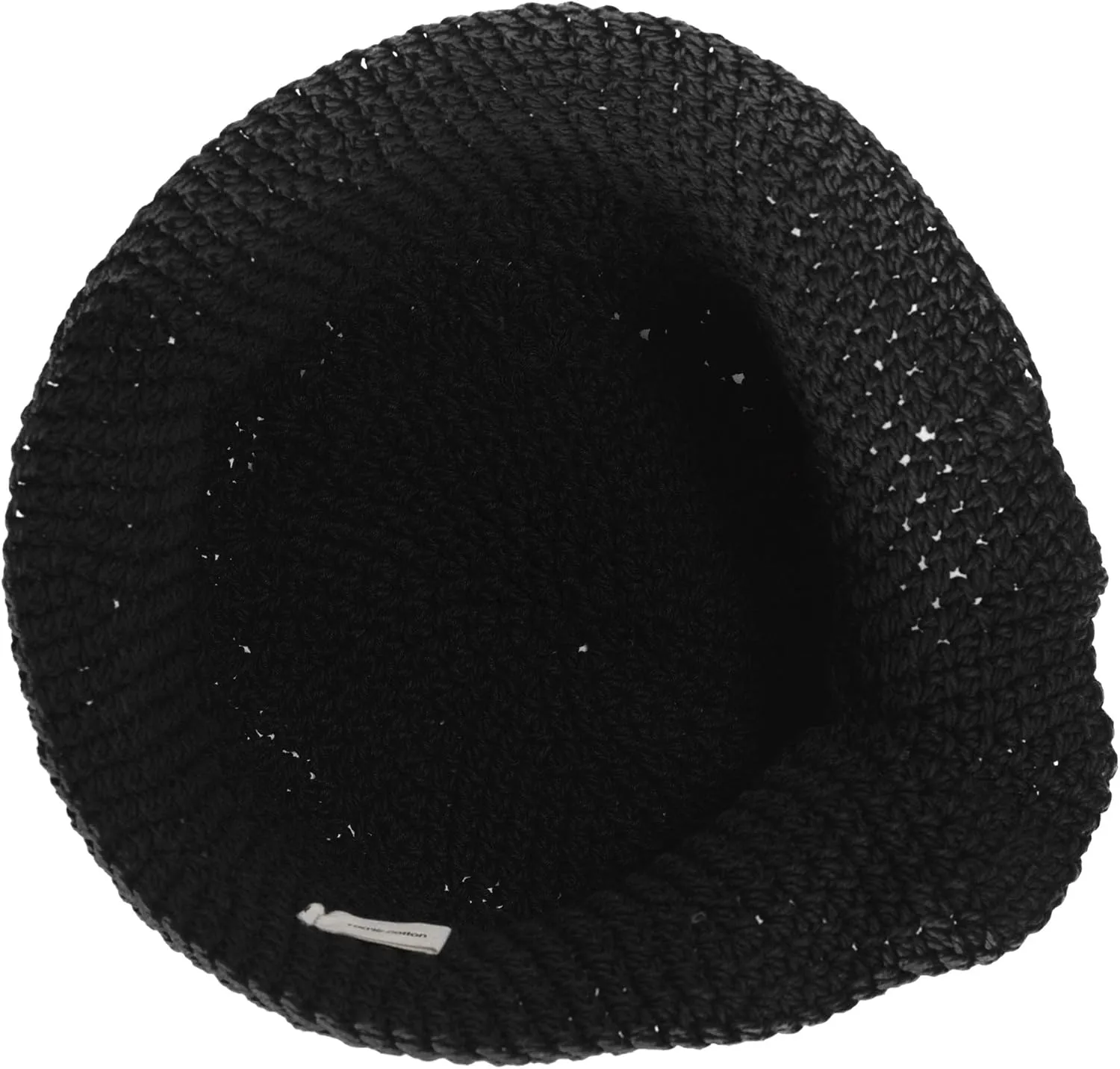 ZLYC Women Winter Crochet Bucket Hat Handmade Cotton Knit Cloche Bowler Hats